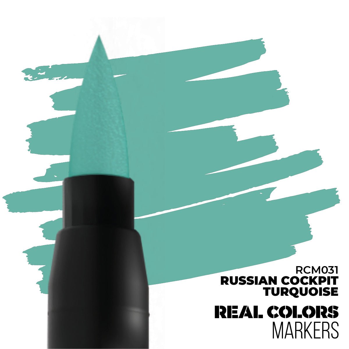 AK Real Color Marker - Russian Cockpit Turquoise | Buy Online from The Home Crafters