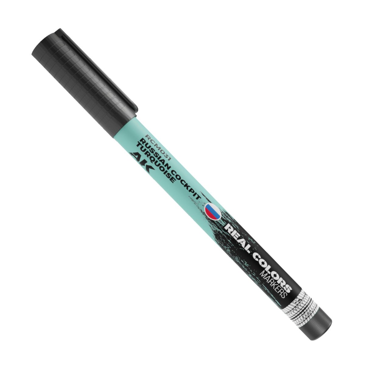 AK Real Color Marker - Russian Cockpit Turquoise | Buy Online from The Home Crafters