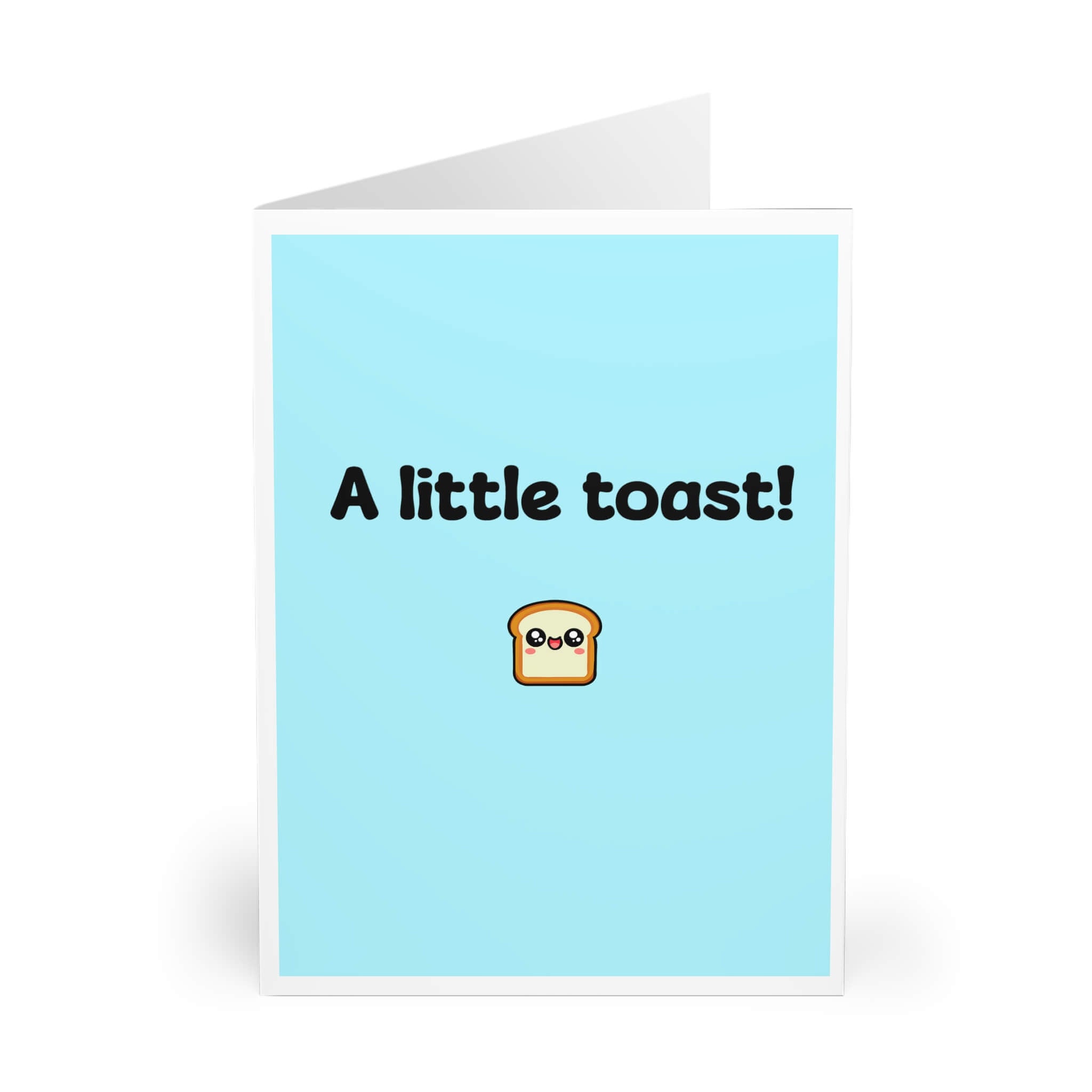A Little Toast! – Funny Celebration Greeting Card | Buy Online from The Home Crafters