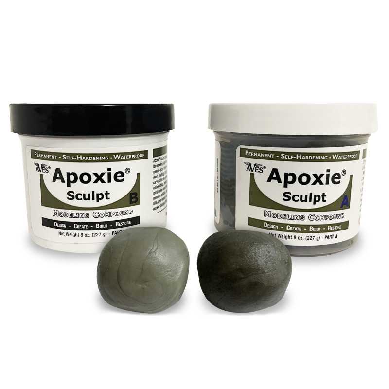 Apoxie Sculpt Epoxy Resin Putty - Natural 454g | Buy Online from The Home Crafters