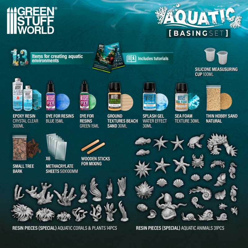 Green Stuff World: Basing Set - Aquatic | Buy Online from The Home Crafters