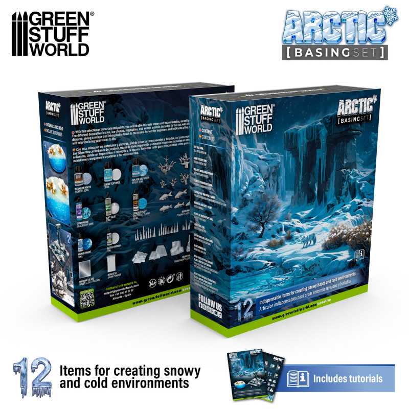 Green Stuff World: Basing Set - Arctic | Buy Online from The Home Crafters