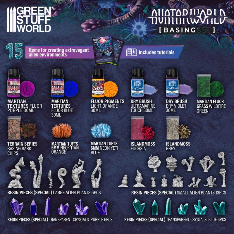 Green Stuff World: Basing Set - Avatar World | Buy Online from The Home Crafters