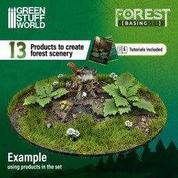 Green Stuff World: Basing Set - Forest | Buy Online from The Home Crafters