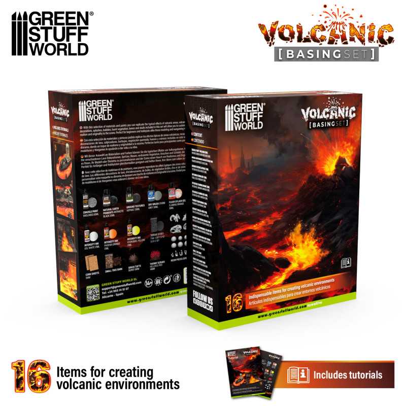 Green Stuff World: Basing Set - Volcanic | Buy Online from The Home Crafters