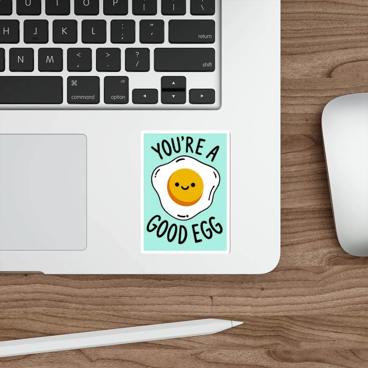 You’re a Good Egg – Cute Waterproof Vinyl Sticker | Buy Online from The Home Crafters