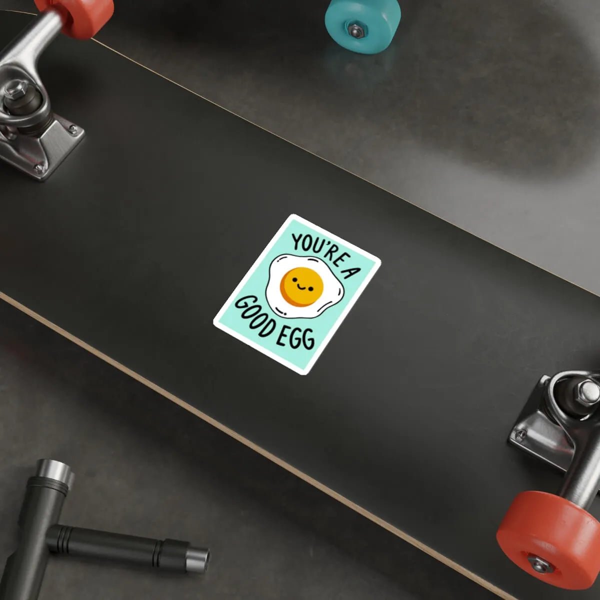 You’re a Good Egg – Cute Waterproof Vinyl Sticker | Buy Online from The Home Crafters