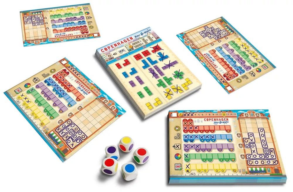 Copenhagen - Roll & Write | Buy Online from The Home Crafters
