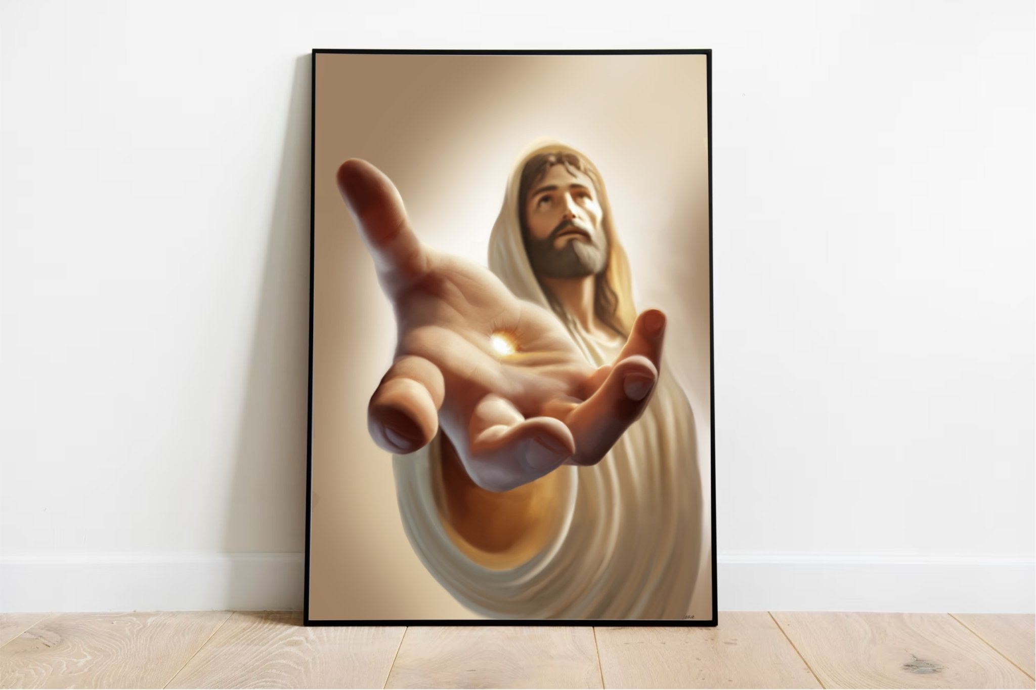 Jesus Christ of Nazareth Art Print | Christian Wall Decor | Buy Online from The Home Crafters