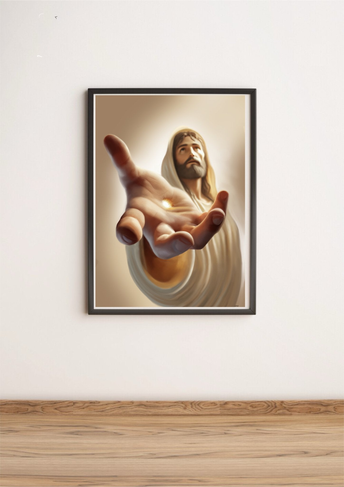 Jesus Christ of Nazareth Art Print | Christian Wall Decor | Buy Online from The Home Crafters