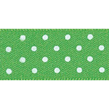 Berisfords Polka Dot Ribbon - 25mm (per metre) | Buy Online from The Home Crafters