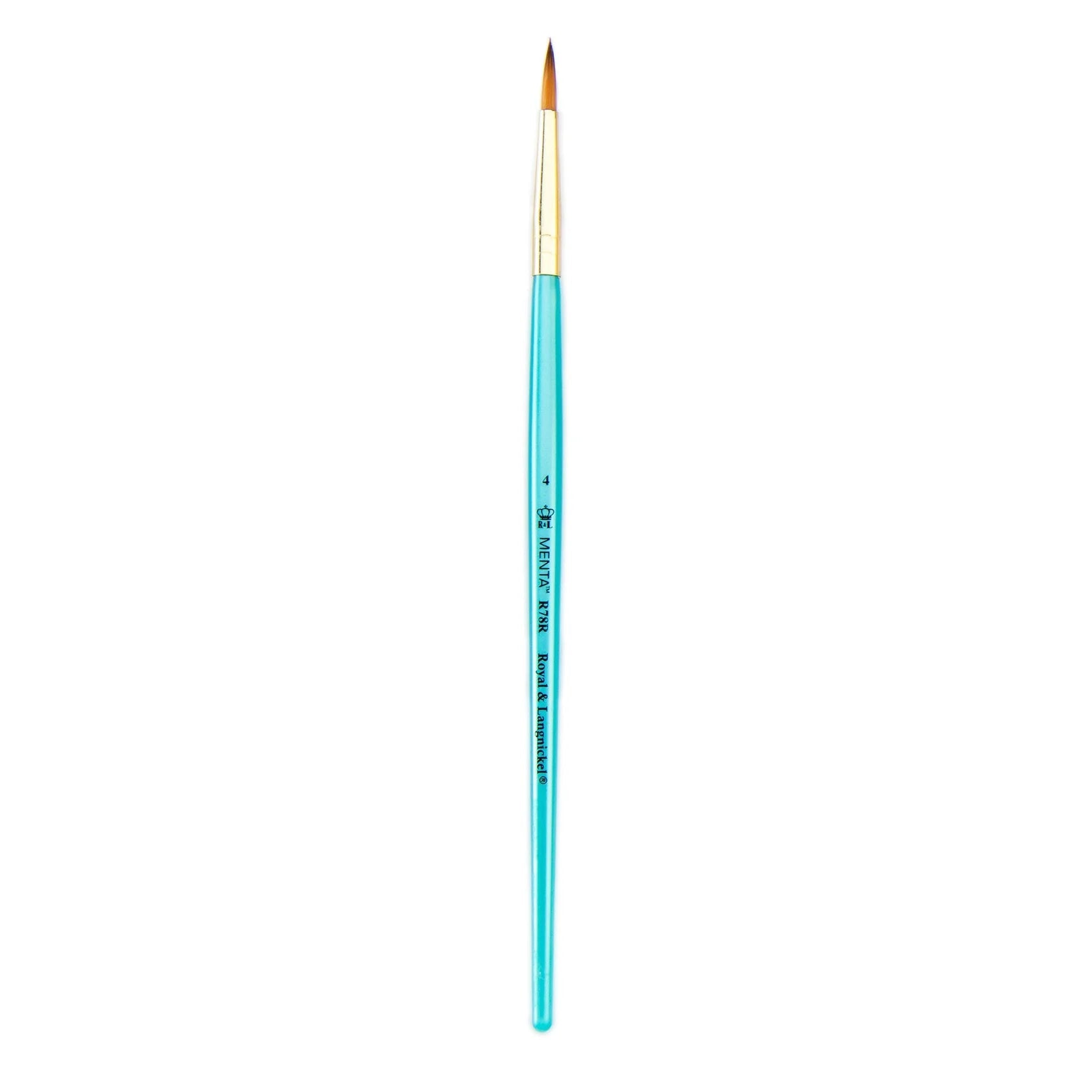 Menta Series 78: Synthetic Sable Paintbrush - Round | Buy Online from The Home Crafters