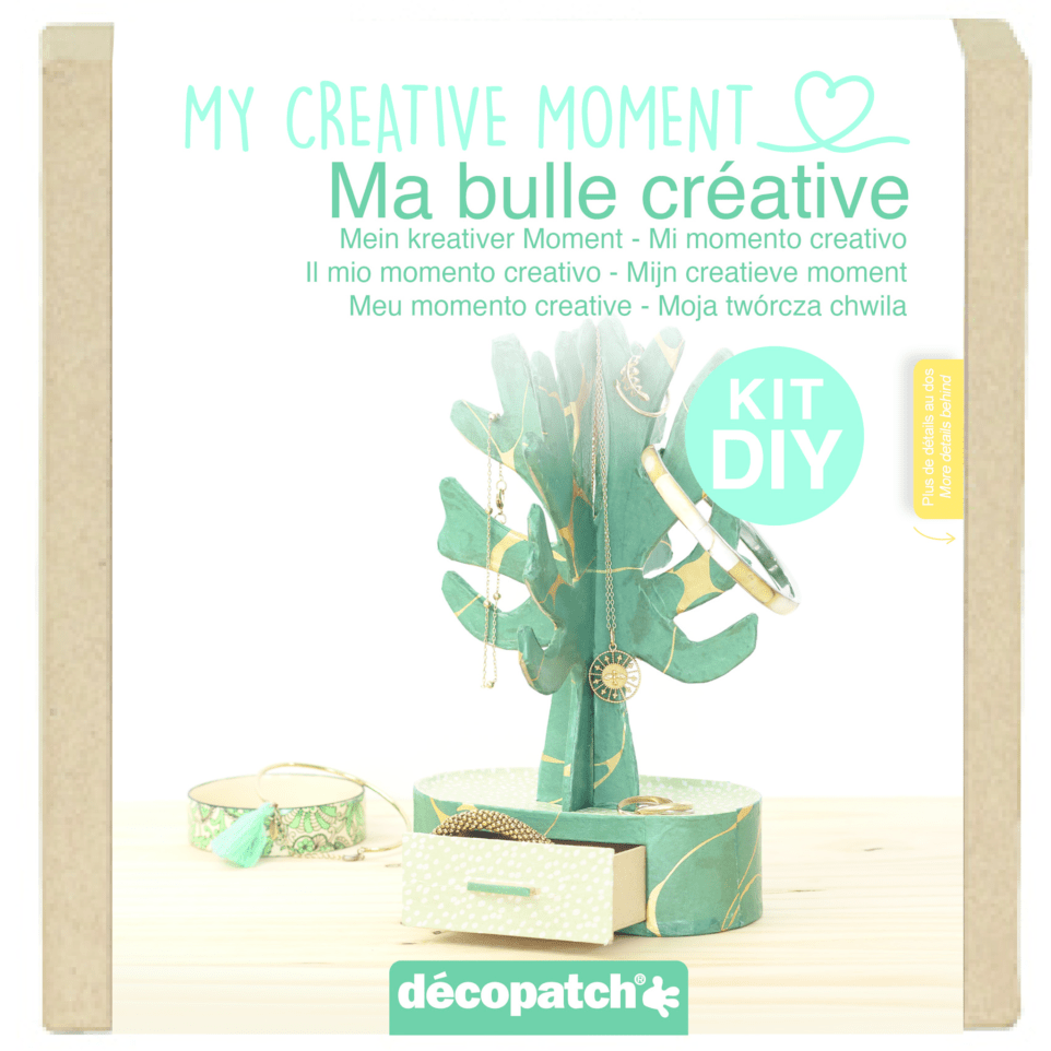 Decopatch My Creative Moment Kit - Jewellery Box Tree | Buy Online from The Home Crafters