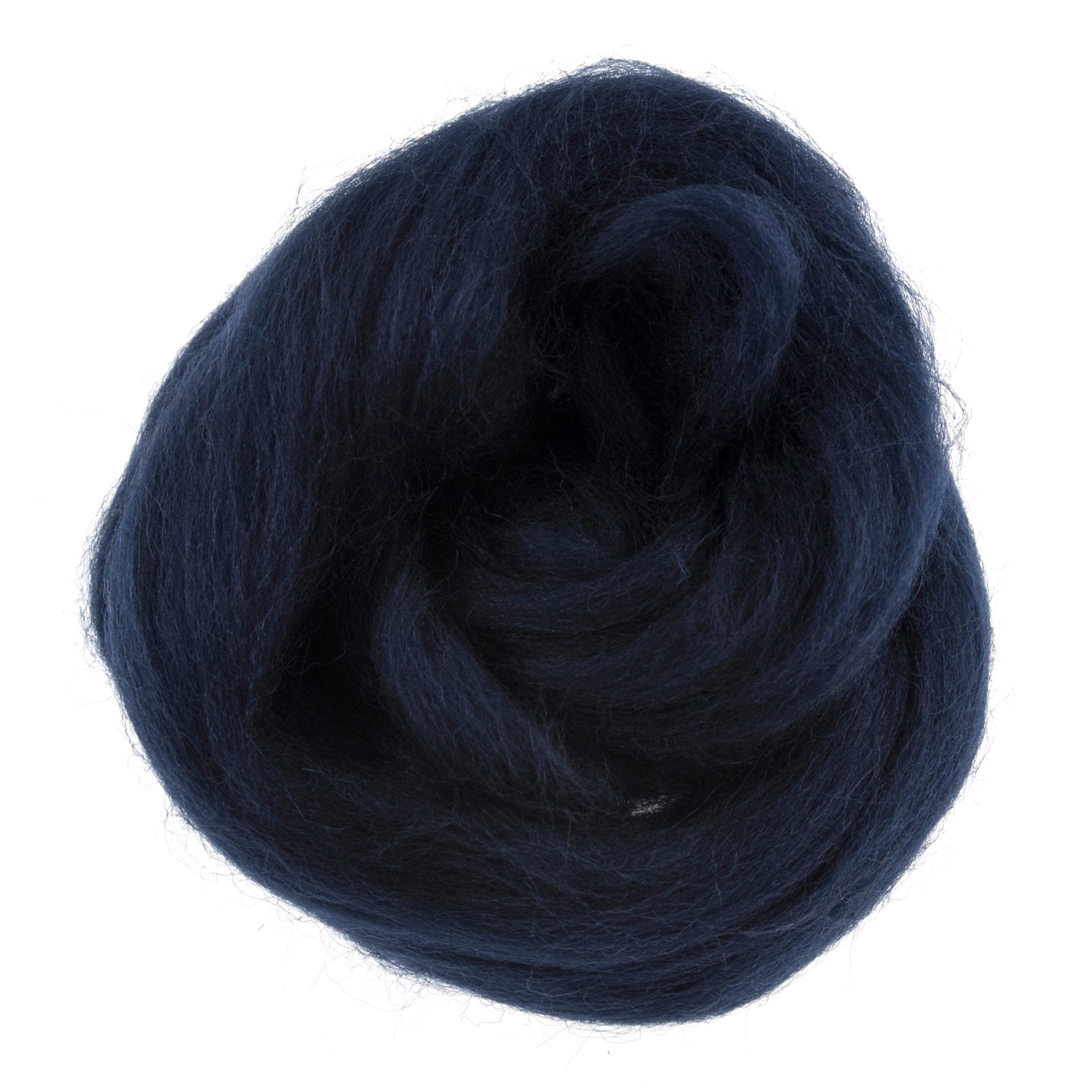 Natural Wool Roving: 10g: Navy | Buy Online from The Home Crafters