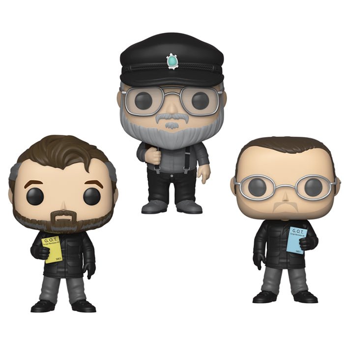 POP! EXCLUSIVE TV: Game of Thrones: Creators 3pk - NYCC 2018 | Buy Online from The Home Crafters