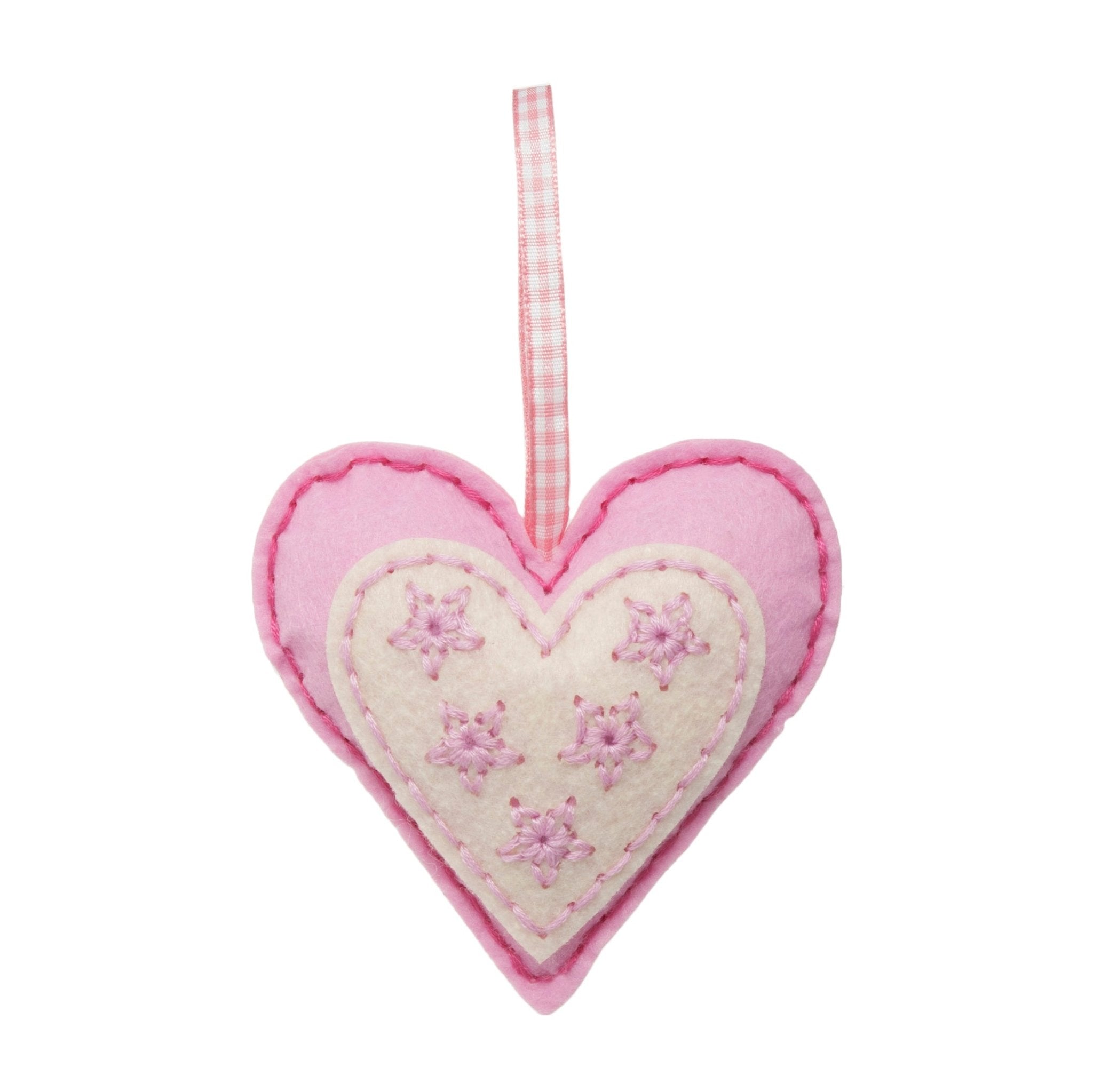Trimits Felt Decoration Kit: Heart | Buy Online from The Home Crafters