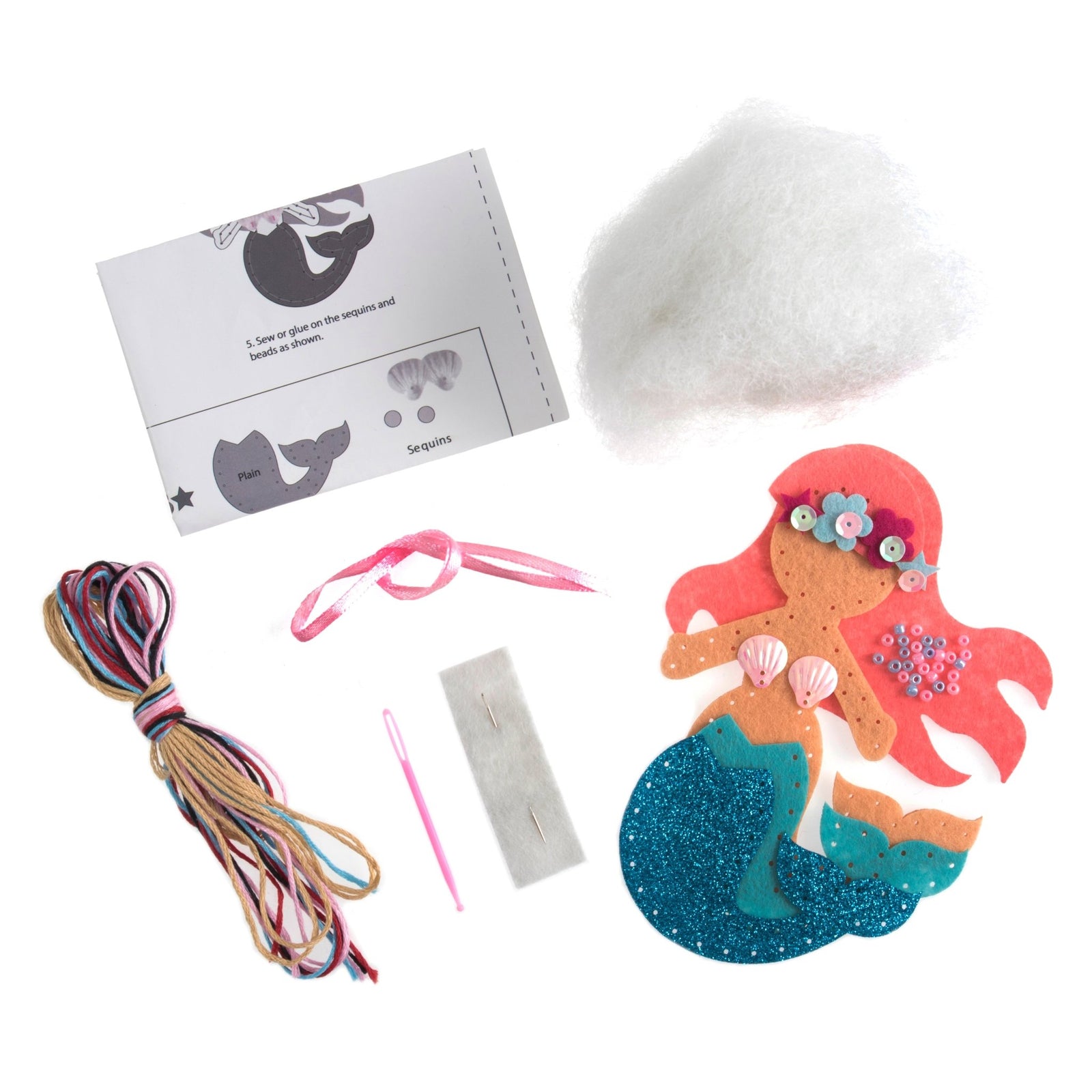 Trimits Felt Decoration Kit: Mermaid | Buy Online from The Home Crafters