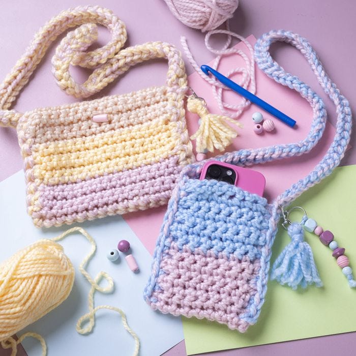 Starter Craft Kit - Crochet Bags