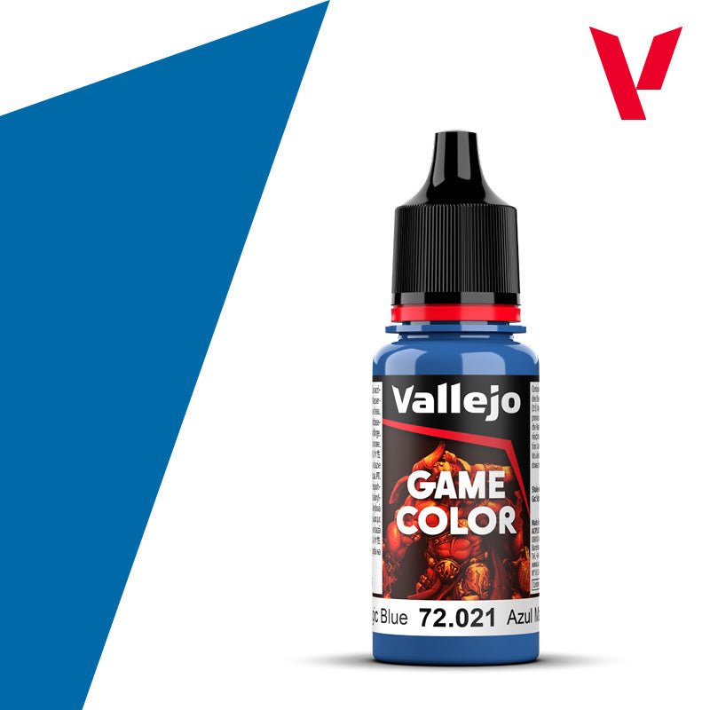 Vallejo Game Color 18ml - Magic Blue | Buy Online from The Home Crafters