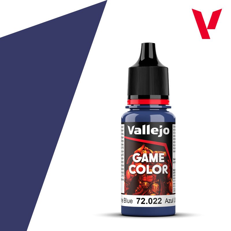 Vallejo Game Color 18ml - Ultramarine Blue | Buy Online from The Home Crafters