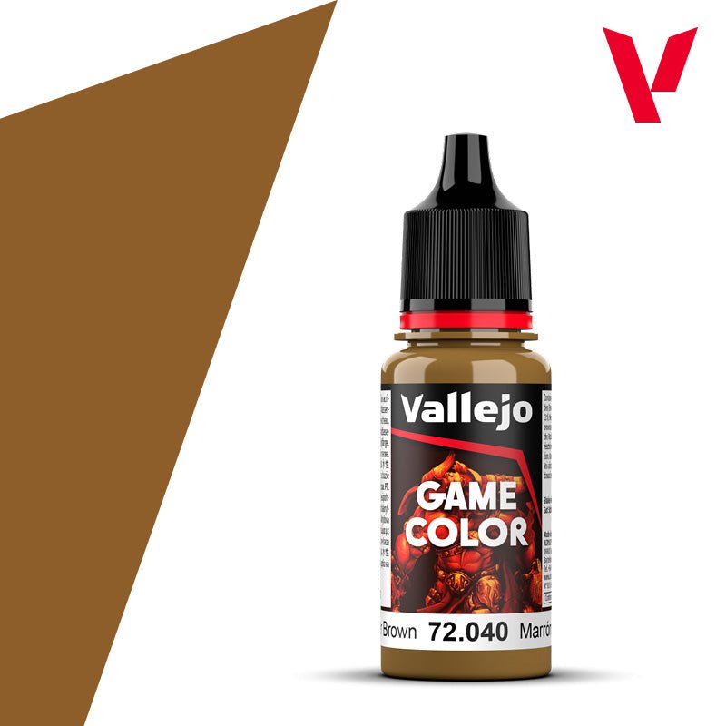 Vallejo Game Color 18ml - Leather Brown | Buy Online from The Home Crafters