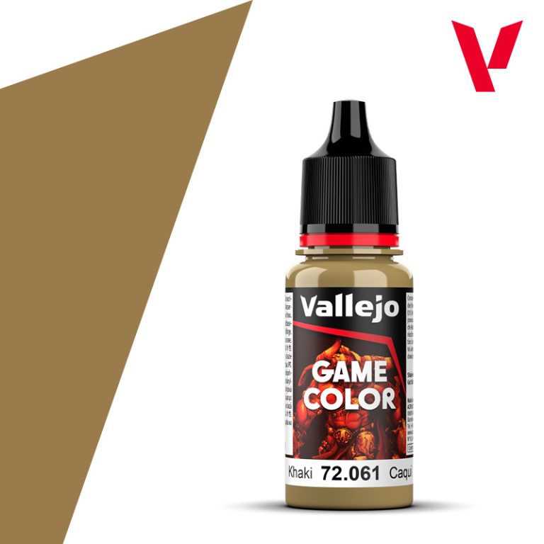 Vallejo Game Color 18ml - Khaki | Buy Online from The Home Crafters