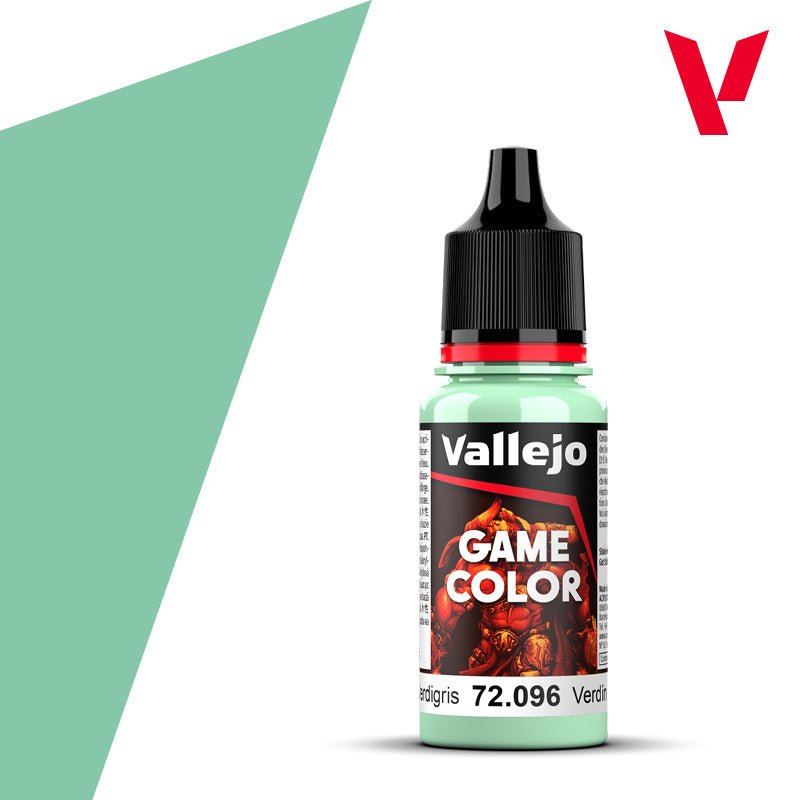 Vallejo Game Color 18ml - Verdigris | Buy Online from The Home Crafters
