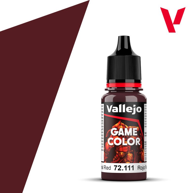 Vallejo Game Color 18ml - Nocturnal Red | Buy Online from The Home Crafters