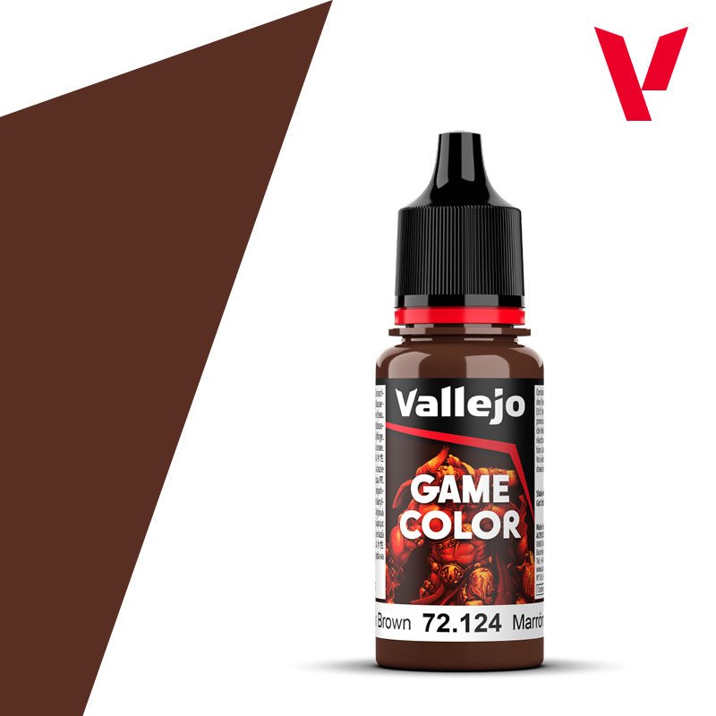 Vallejo Game Color 18ml - Gorgon Brown | Buy Online from The Home Crafters