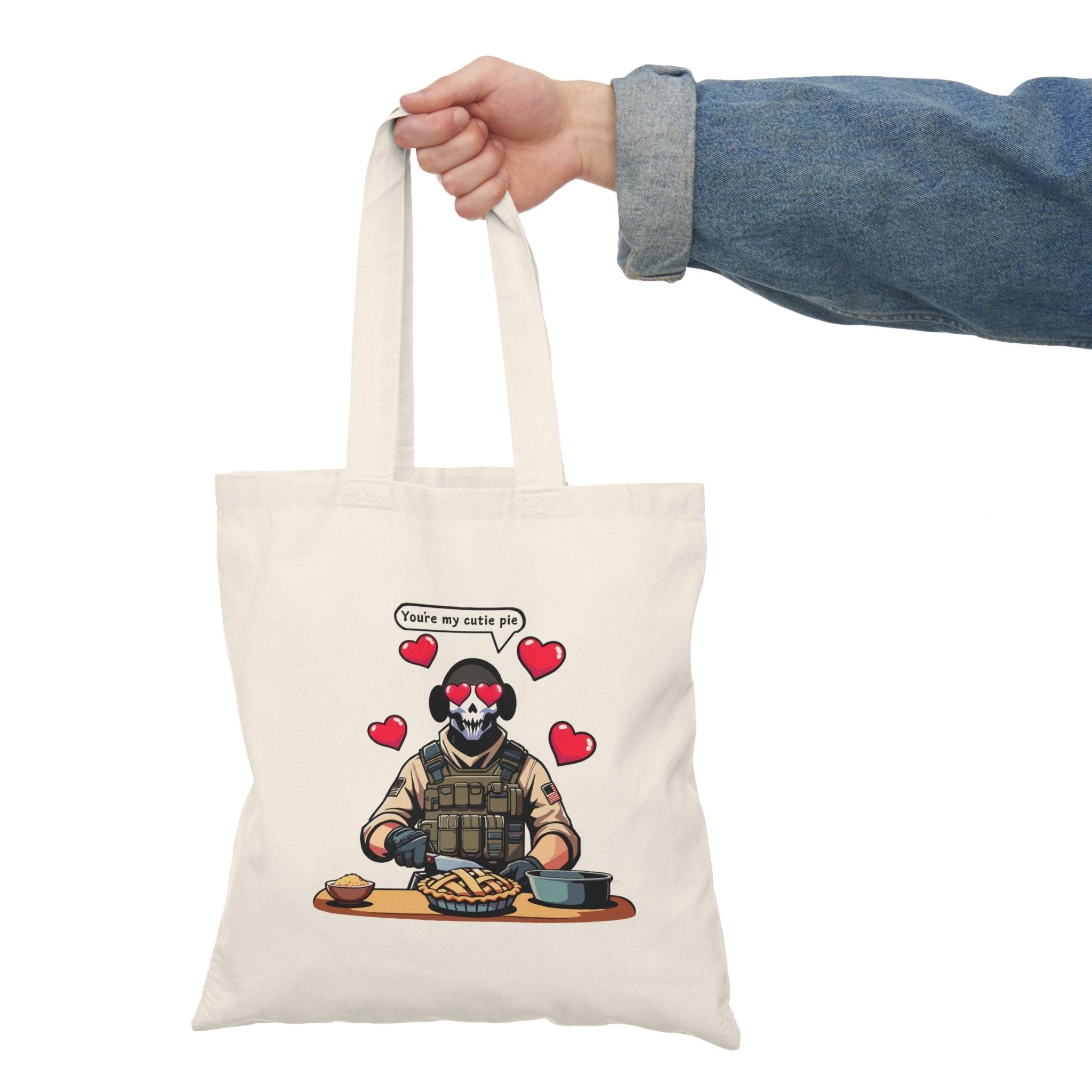 You're My Cutie Pie Ghost Tote Bag | Buy Online from The Home Crafters