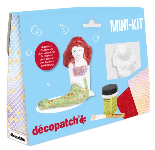 Decopatch Mini Kit - Mermaid | Buy Online from The Home Crafters
