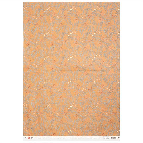 Paper Patch Foiled Decoupage Paper - Autumn Branches | Buy Online from The Home Crafters