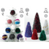 King Cole Novelty Christmas Decorations Knitting Pattern 9035 - Tinsel Chunky