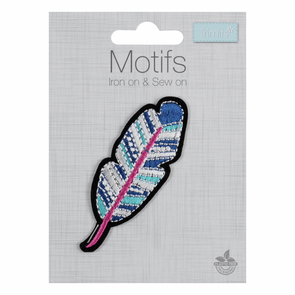 Trimits Stick On, Iron On or Sew On Motif Patch - various