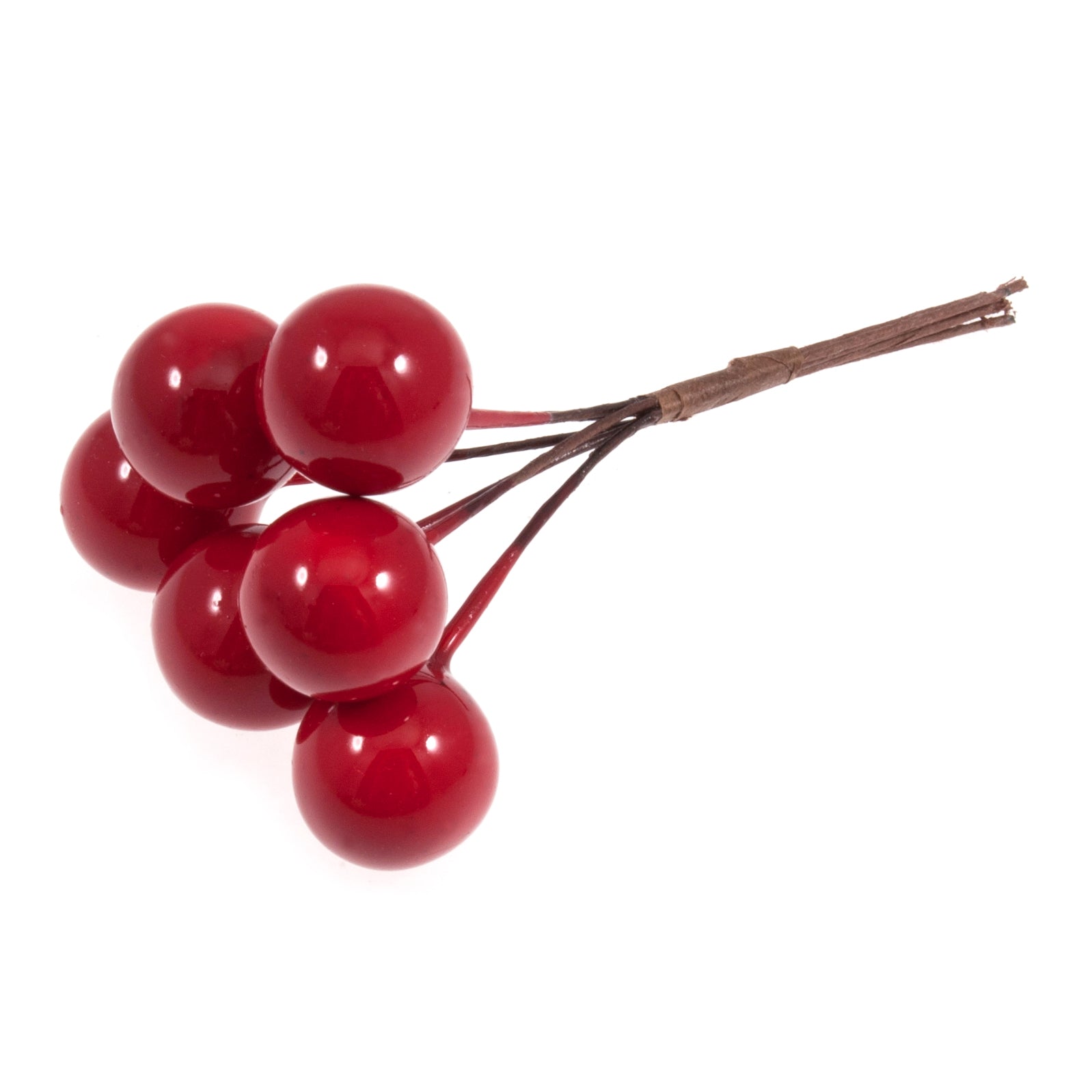Medium 15mm Berries: 1 bunch of 6 Stems - various