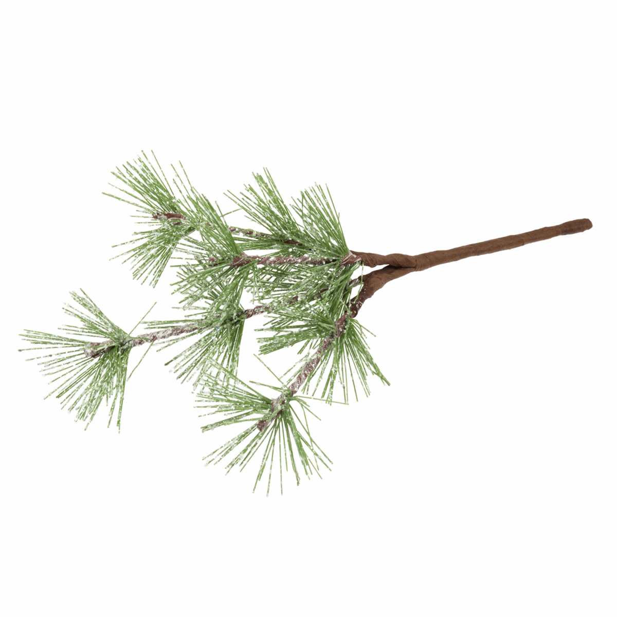 Frosted Spruce Pine Leaves - 15cm