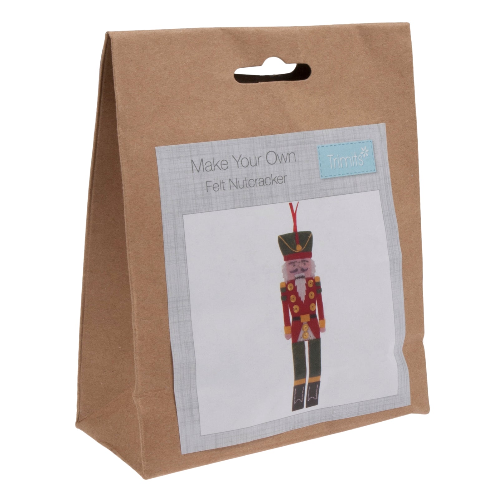 Trimits Felt Decoration Kit: Christmas Nutcracker | Buy Online from The Home Crafters