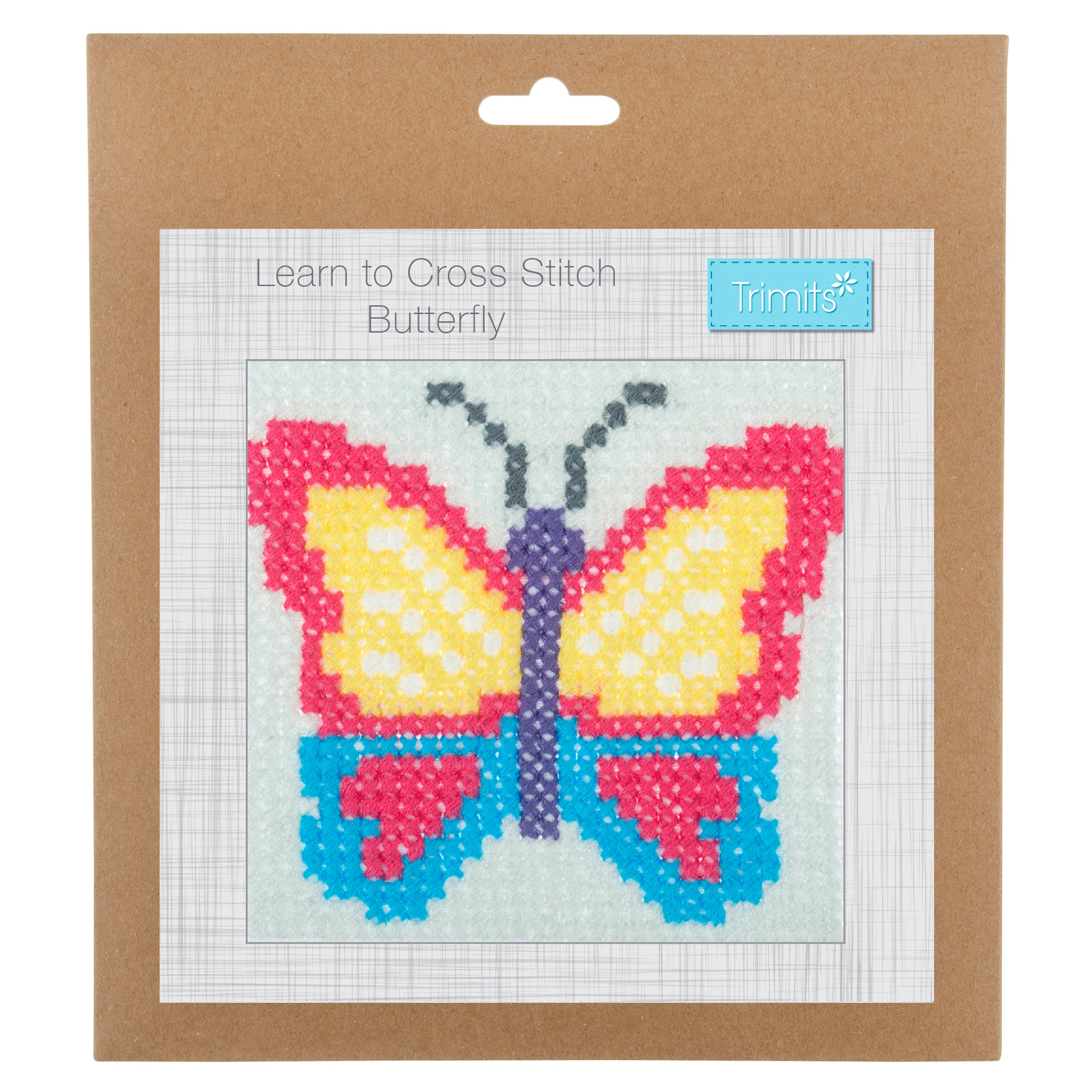 Trimits Learn to Cross Stitch Kit - various designs