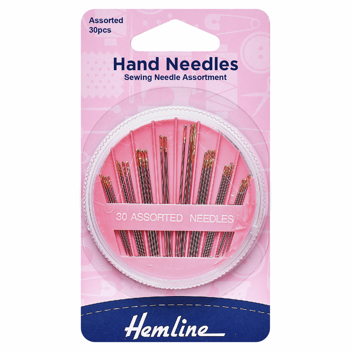 Hemline Hand Sewing Needles: Sewing Assortment Compact