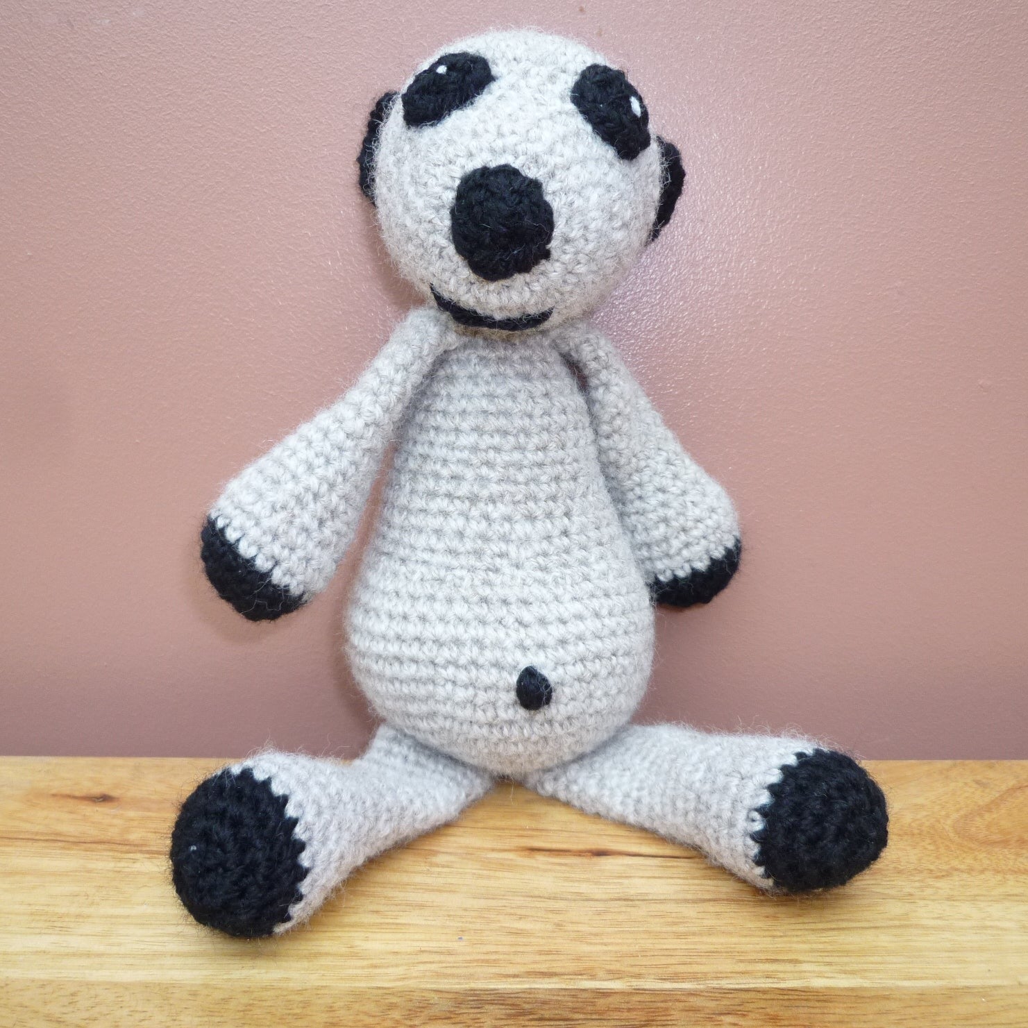 Handmade Crochet: Tymon the Meerkat