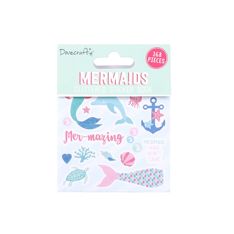 Dovercraft Sticker Book - Mermaids | Buy Online from The Home Crafters