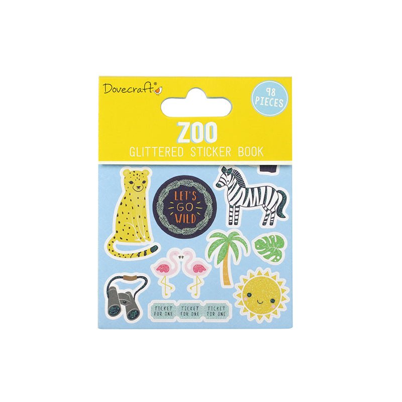 Dovercraft Sticker Book - Zoo | Buy Online from The Home Crafters