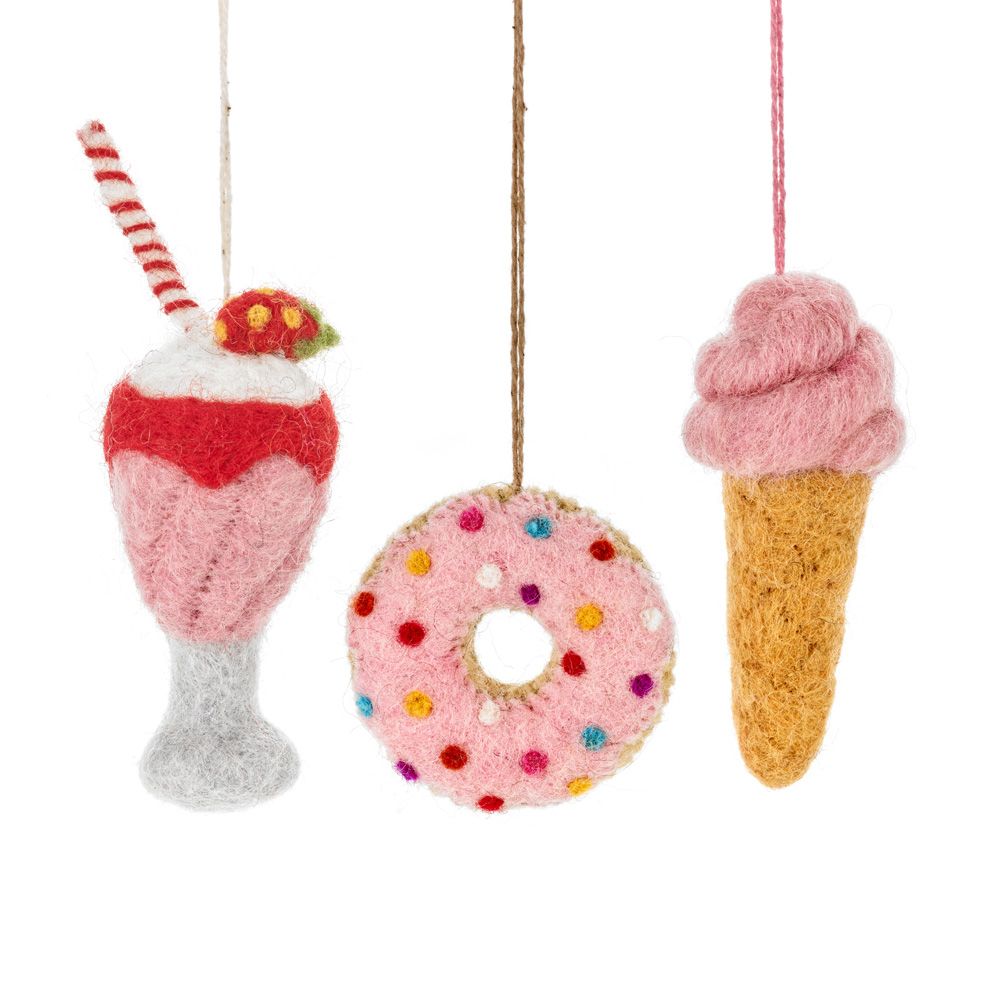 Handmade Needle Felt Sweet Treats | Buy Online from The Home Crafters