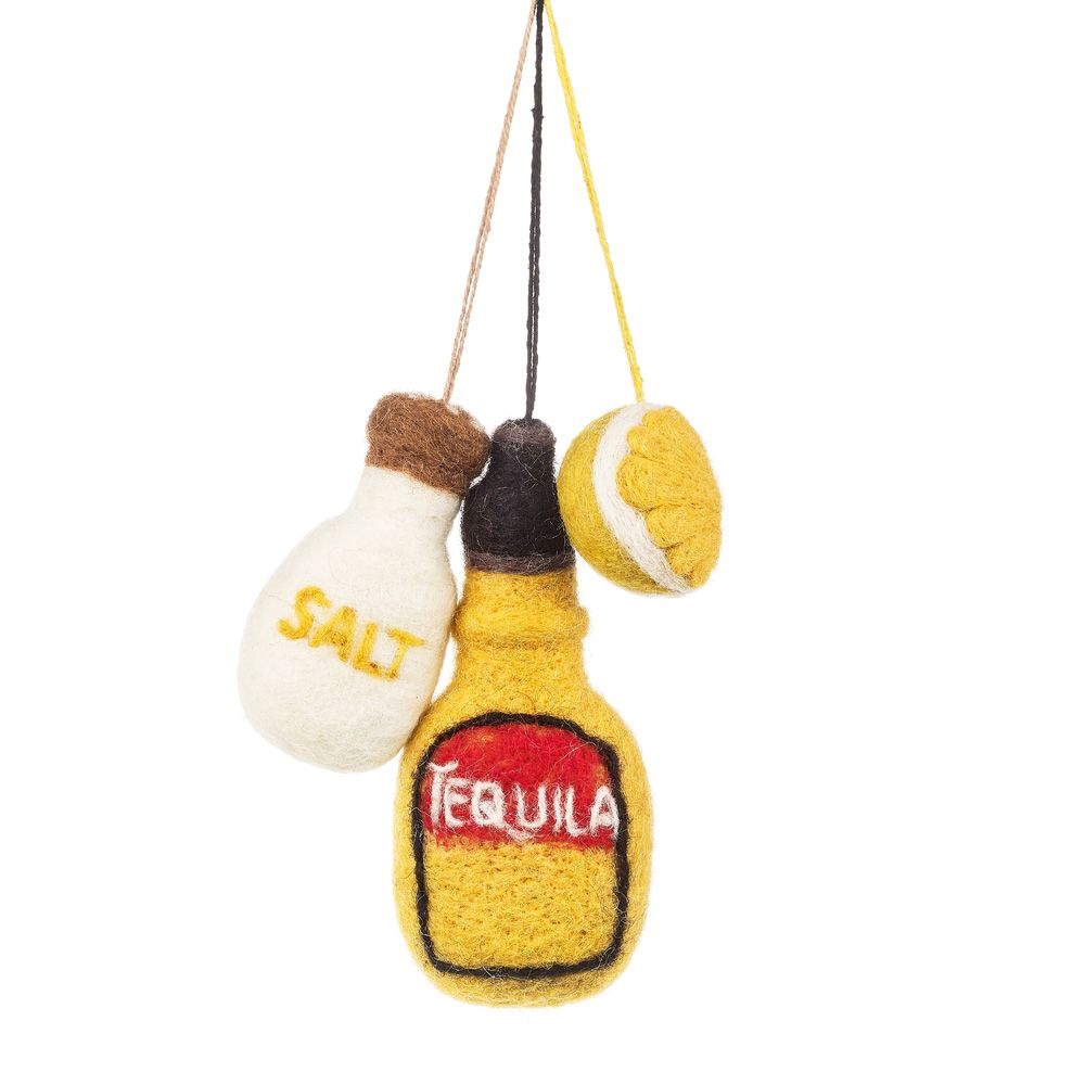 Handmade Needle Felt Tequila set of 3 | Buy Online from The Home Crafters
