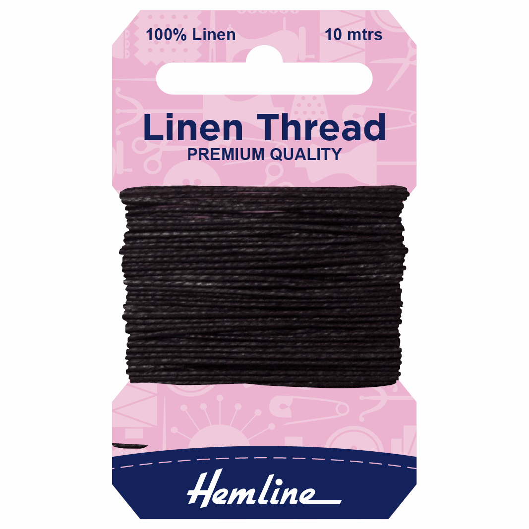 Hemline Linen Thread: 10m | Buy Online from The Home Crafters