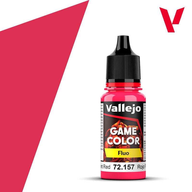 Vallejo Game Color 18ml - Fluorescent Red