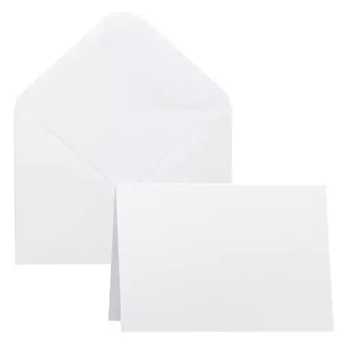 Mini A7 White Cards with Envelopes - 20pk