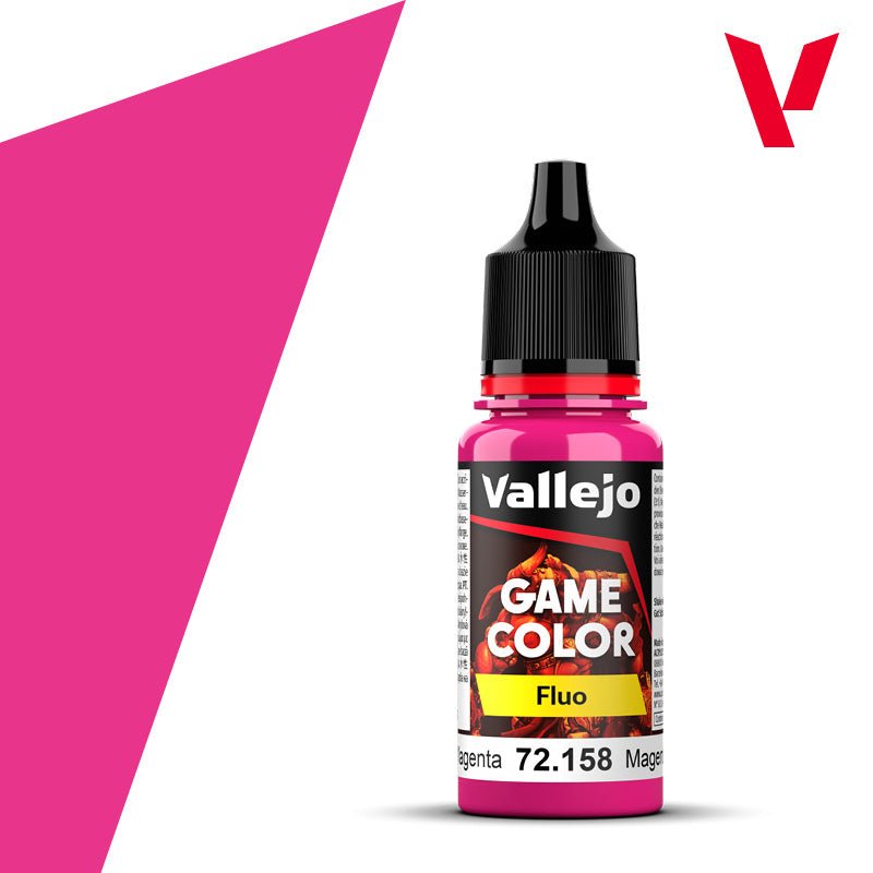 Vallejo Game Color 18ml - Fluorescent Magenta | Buy Online from The Home Crafters