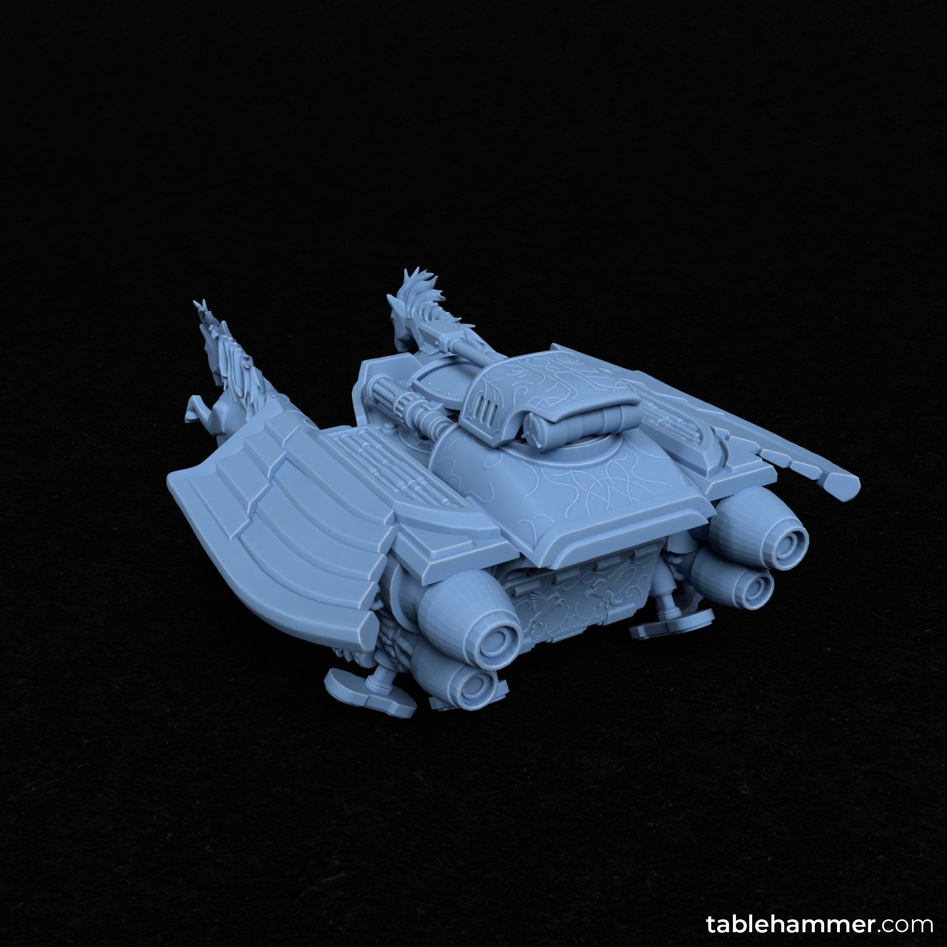 Pegasus Chariot Pattern Grav Tank | Buy Online from The Home Crafters