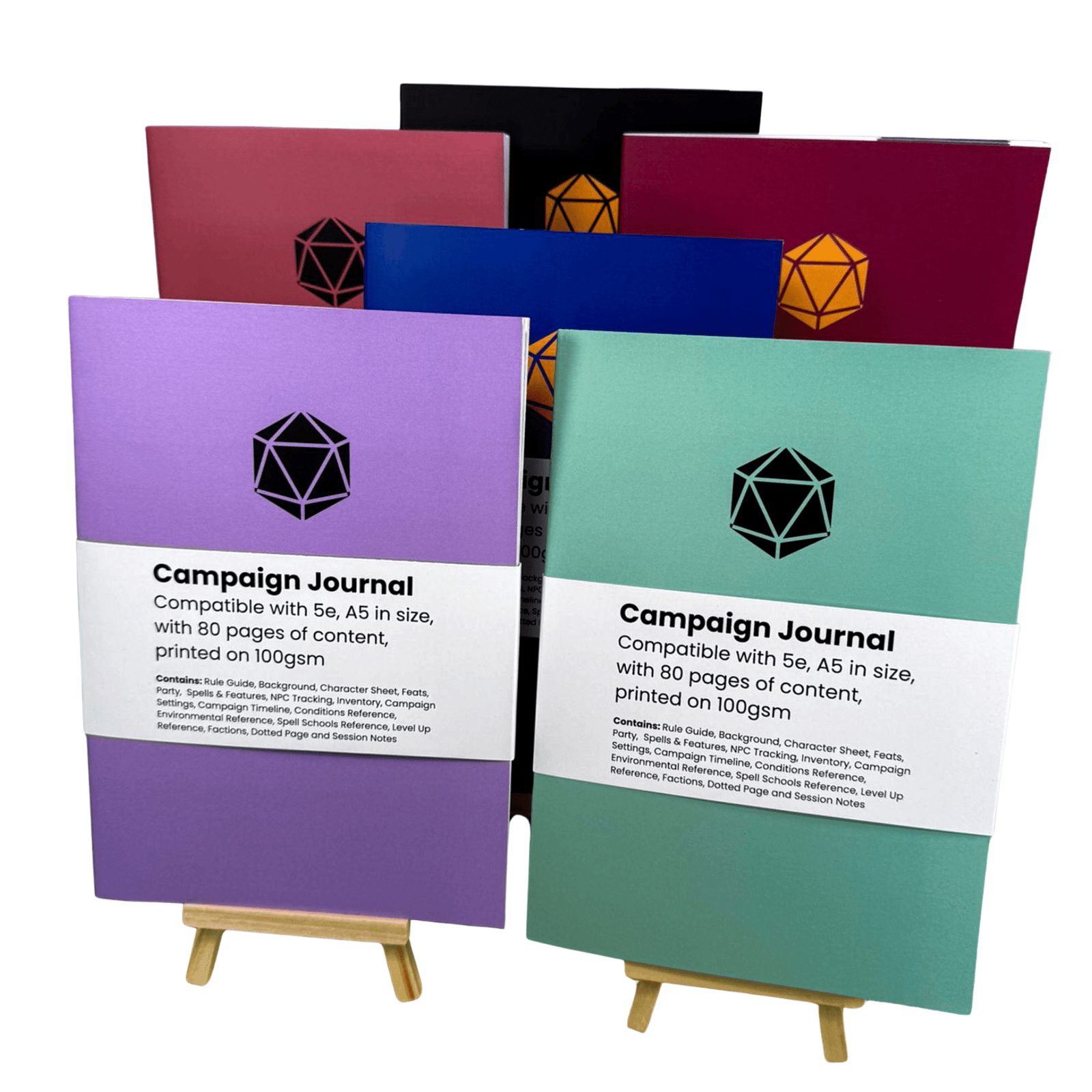 D&D Campaign Journal | RPG Notebook for 5e | Buy Online from The Home Crafters